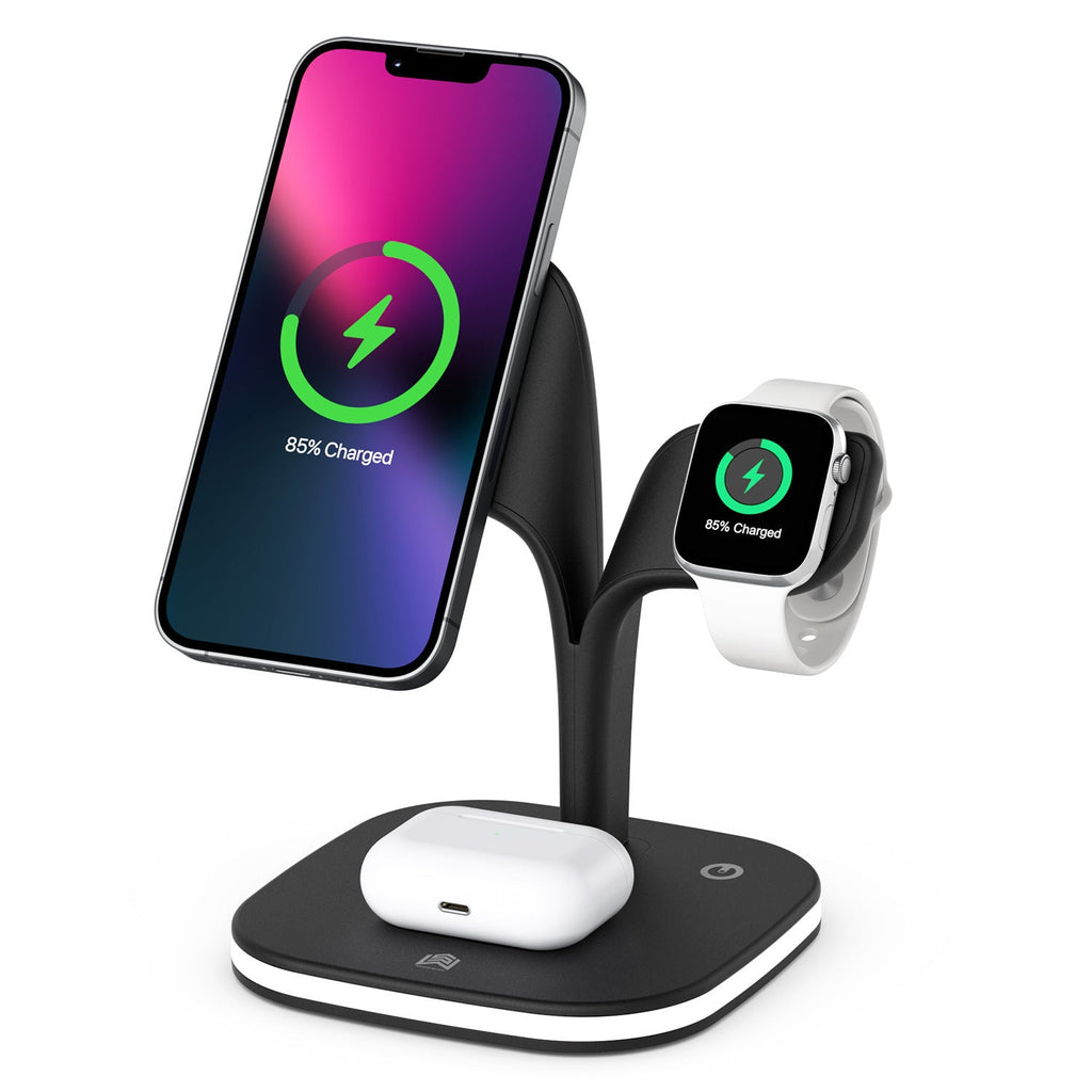 Phone Desktop Wireless Charger Watch Headphone Stand Pi-Mart