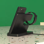 Mobile Phone Stand Vertical Wireless Quick Charging Base Pi-Mart