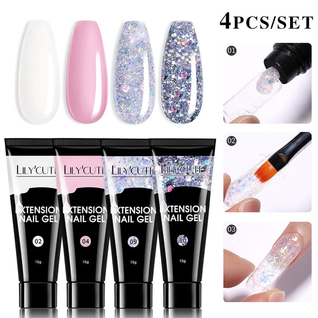 Extension Gel Set - SJB-DIAMOND ELITES