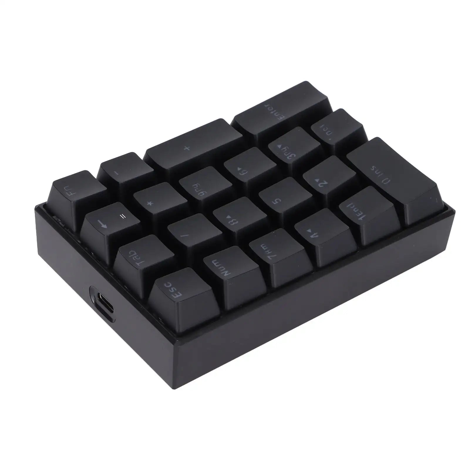 Wired Keyboard Stepped Keycap Fadeless Durable Backlit 21 Keys LED Mechanical KeyboardRed Shaft - SJB-DIAMOND ELITES