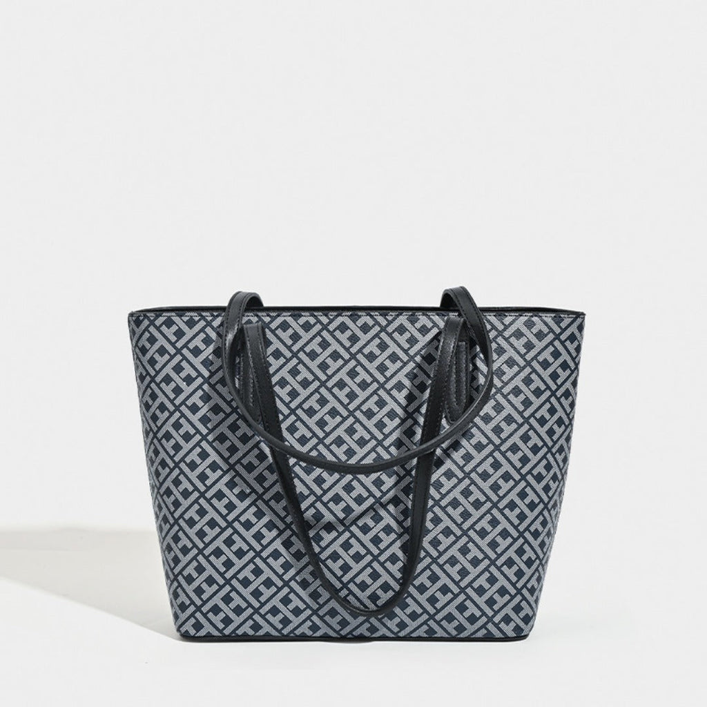 Light luxury oversized shopping bag, women's versatile portable tote bag, shoulder bag - SJB-DIAMOND ELITES