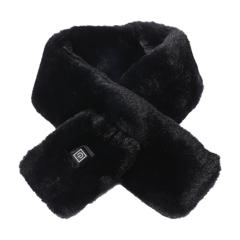 Heating Scarf USB Electric Heated Neck Wrap Heating Pad Pain Relief Three-gear Temperature Control Neck Warmer For Women Men Pi-Mart