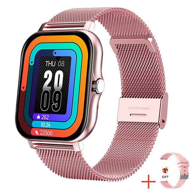 Y13 Smart Watch - 1.69'' Touchscreen Fitness Tracker with Bluetooth Calls, Heart Rate & Sleep Monitoring (Waterproof, Multi-Language) Pi-Mart