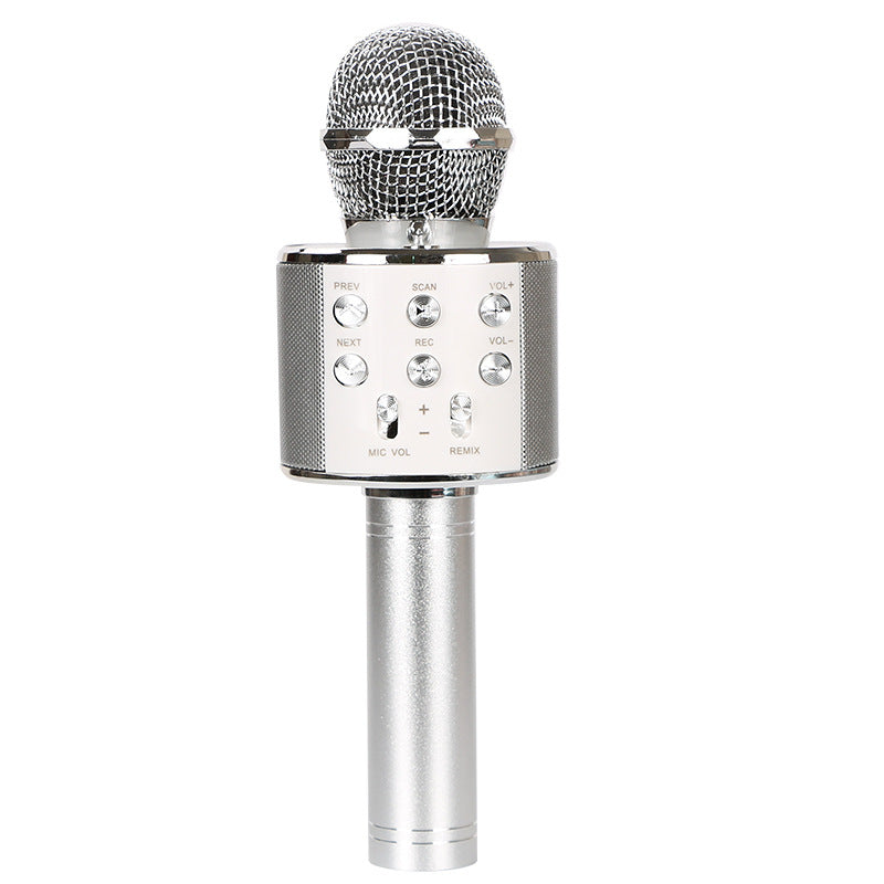 Wireless Bluetooth Colorful Light Microphone Pi-Mart