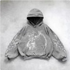 Urban Vibe Hooded Y2K Streetwear Sweatshirt Pi-Mart