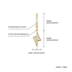 Lightning Dangling Earrings