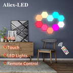 Hexagonal Wall Lamp - SJB-DIAMOND ELITES