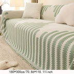 1pc Soft Chenille Sofa Protector - All-Season Universal Fit, Anti-Cat Scratch, Stain-Resistant, Plush Throw Blanket, Living Room and Bedroom Decor Essential - Easy Care, Machine Washable, and Durable Lootquake LLC