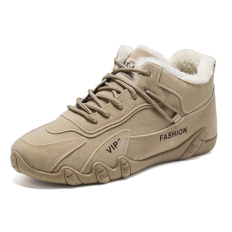 Men's Shoes Winter Fleece-lined New Sports Casual Shoes Pi-Mart