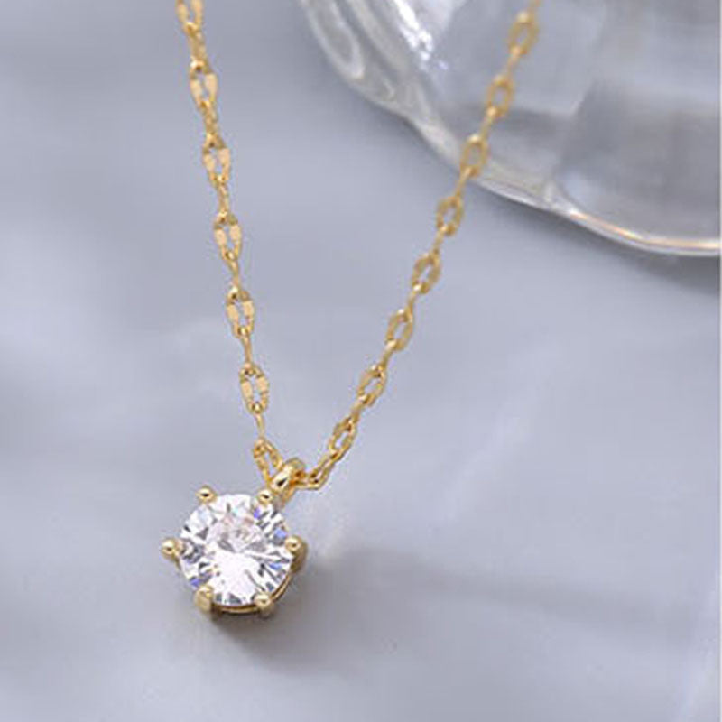 Women's Fashion Copper Pendant Necklace Pi-Mart