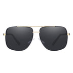 Luxury Elegant Square Polarized Sunglasses Brand Driving Glasses for Men and Boys With UV400 Protection - SJB-DIAMOND ELITES