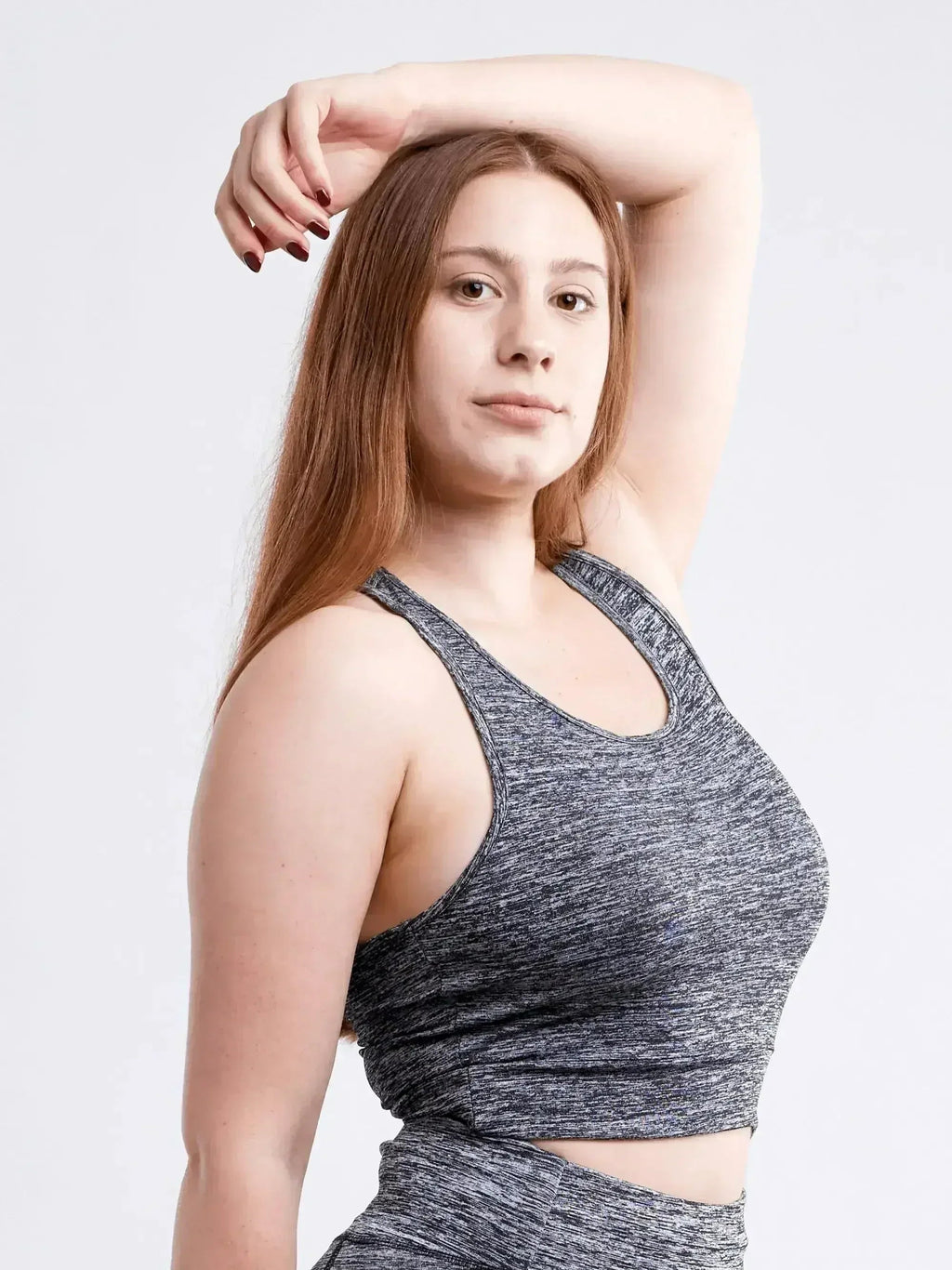 Racerback Training Crop Tank – Lightweight & Breathable for Workouts - SJB-DIAMOND ELITES