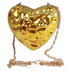 Heart Shaped Mini Purse – Elegant Acrylic Pericardium Chain Clutch, Perfect for Parties, Proms, Weddings, and Evening Out – Stylish Dinner Bag - SJB-DIAMOND ELITES