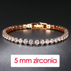 Iced Out Crystal Tennis Bracelet Pi-Mart