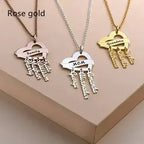 💎 Personalized Letter Necklace – Crafted Just for You