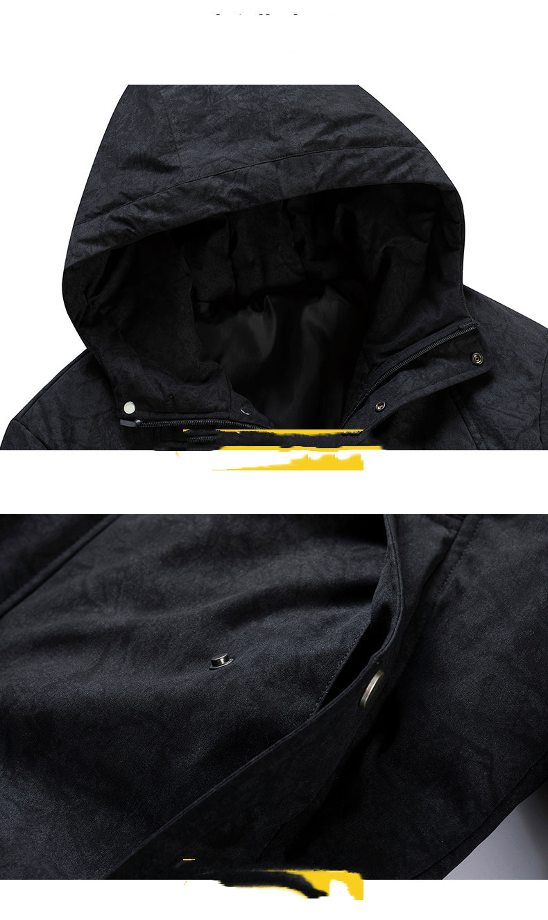 Winter Korean Version Of The Trend Coat Short Handsome Workwear Cotton Clothes Pi-Mart
