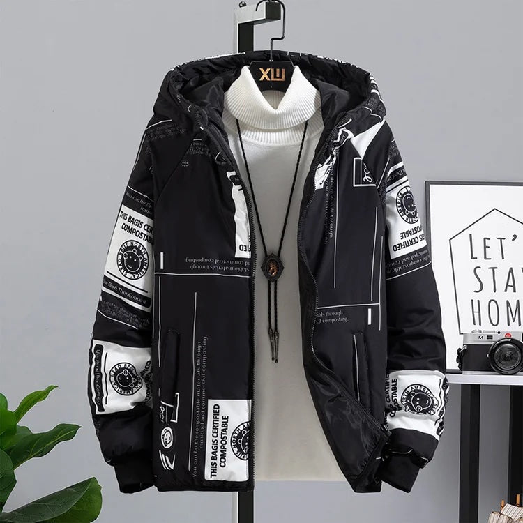 Coat Men's Youth Spring And Autumn Korean Style Trendy Handsome Middle School Student Reversible Jacket Boy Chopsticks Pi-Mart