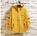 Fake Two Reflective Hoodie Jackets For Men Pi-Mart