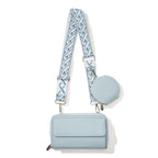 Small crossbody bag for women, 2 in 1 mobile phone satchel design, shoulder crossbody bag, multifunctional wide strap - SJB-DIAMOND ELITES