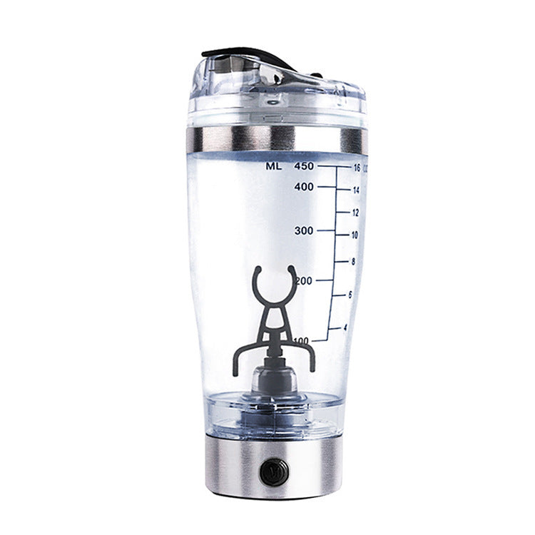 Electric Protein Shake Stirrer USB Shake Bottle Milk Coffee Blender Kettle Sports And Fitness Charging Electric Shaker Cup Pi-Mart