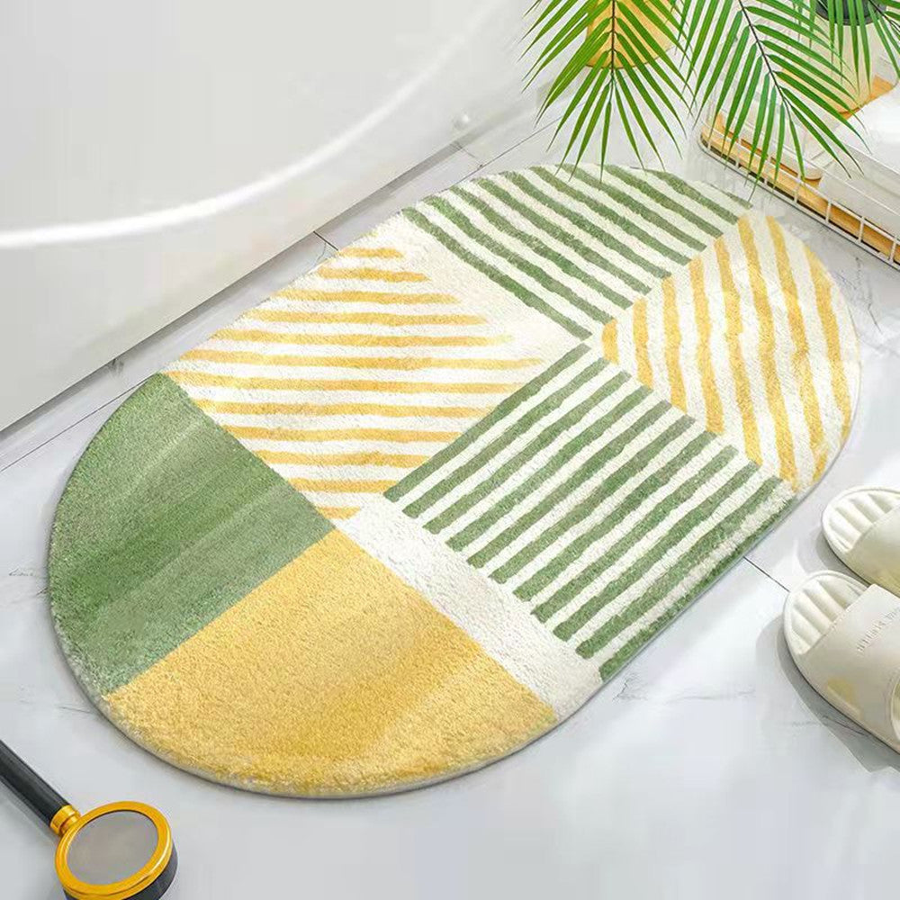 Carpet Bathroom Absorbent Floor Mat Toilet Pi-Mart
