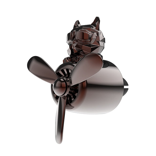 Cartoon Little Bear Pilot Car Perfume Clip - SJB-DIAMOND ELITES