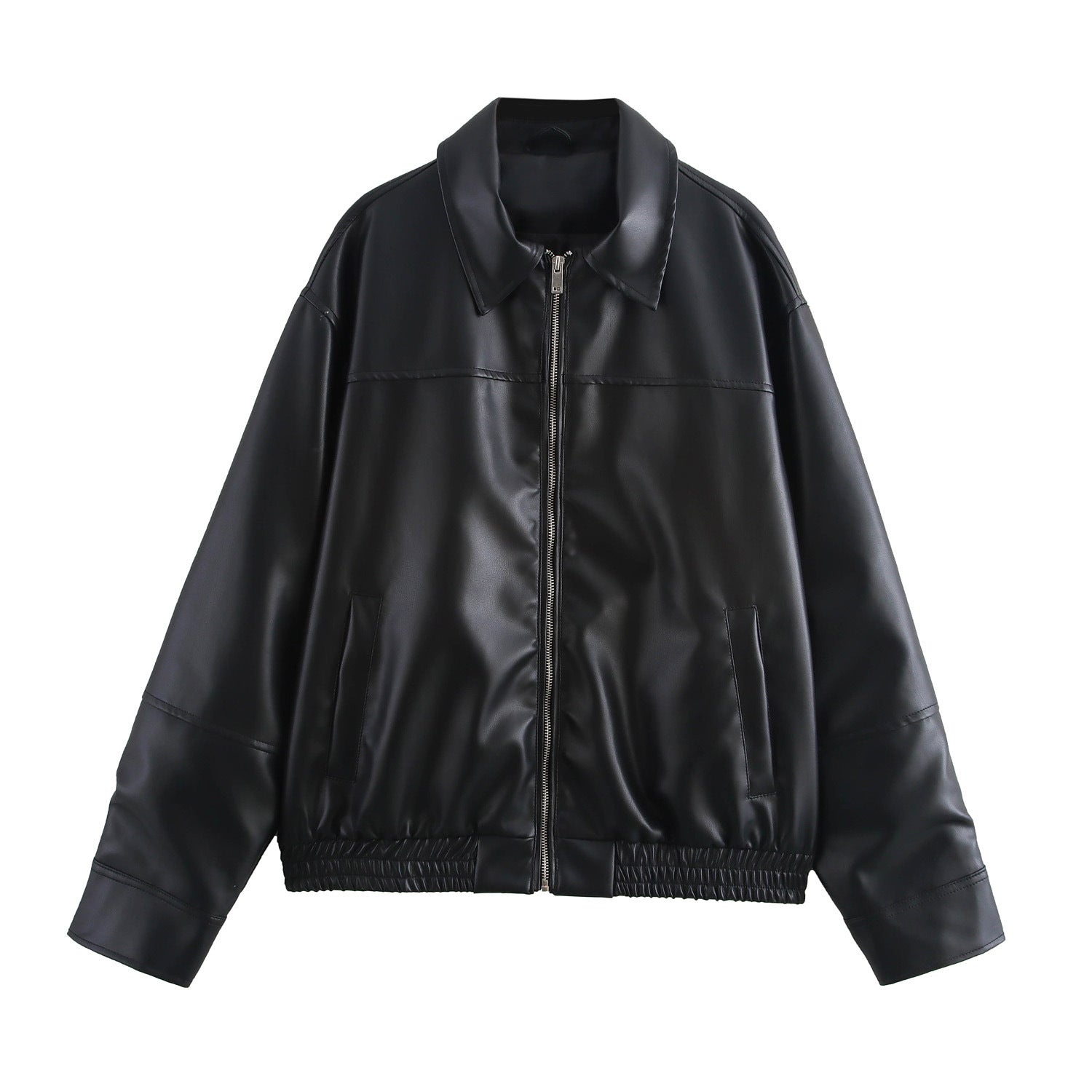 Women's Transparent Organza Bomber Jacket Coat Pi-Mart