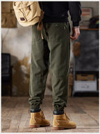 Men's Full Size Casual Drawstring Cargo Joggers Plus Size
