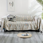 Versatile All-Season Sofa Towel Blanket - Reversible, Machine Washable, Perfect for Camping & Gifts Lootquake LLC