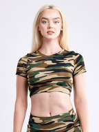 JupiterGear Short-Sleeve Crop Top - SJB-DIAMOND ELITES
