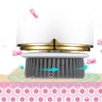 Washing Brush Electric Cleansing Instrument Interchangeable Head Makeup Brush Pi-Mart