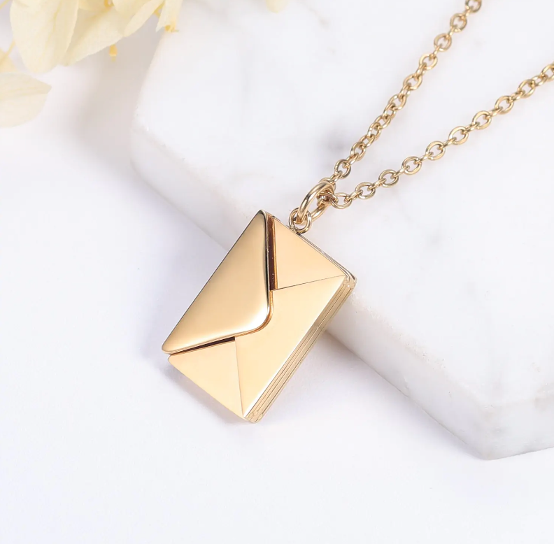 Envelope Necklace - SJB-DIAMOND ELITES