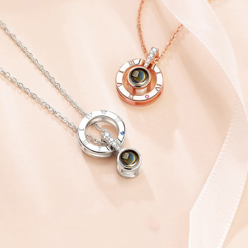 Projection Necklace Jewelry With Gift Box by Pi-Mart Pi-Mart