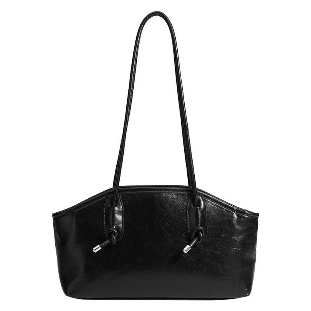 Hobo bag for women, black underarm bag, women's summer fashion shoulder bag, premium texture design casual commuter shoulder bag - SJB-DIAMOND ELITES