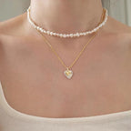 Natural Freshwater Pearl Necklace Pi-Mart