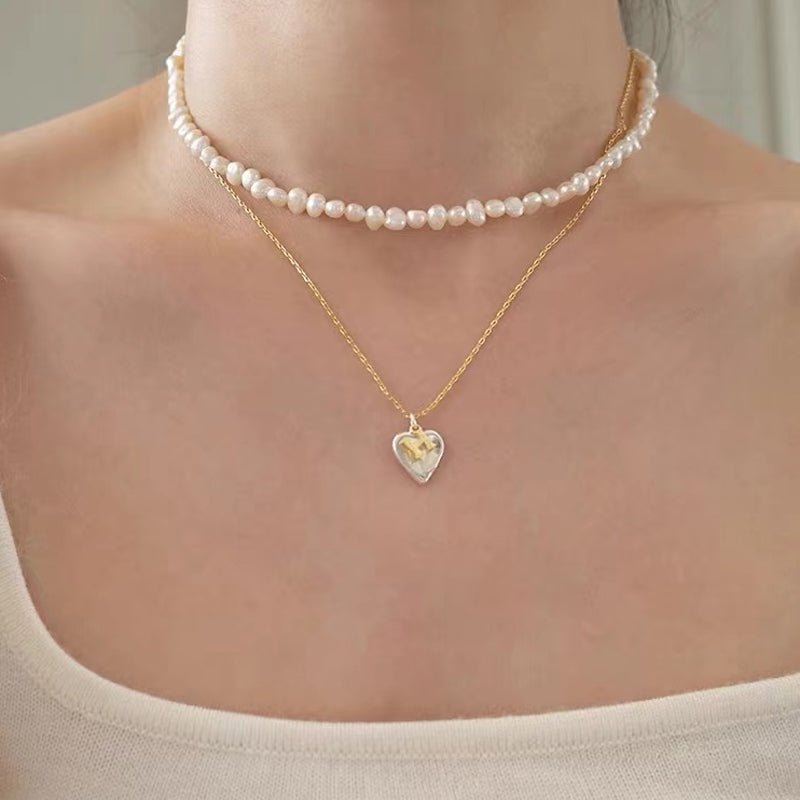 Natural Freshwater Pearl Necklace Pi-Mart