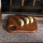 Chopping Board Ebony Solid Wood Cutting Board Kitchen Household Cutting Board Pi-Mart