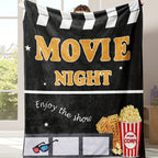 1pc Soft and Skin-Friendly Flannel Blanket for Movie Night - Multifunctional Gift Blanket for Wives, Husbands, Daughters, and Sons - Sofa Throw Blanket for Cozy Naps and Snuggles