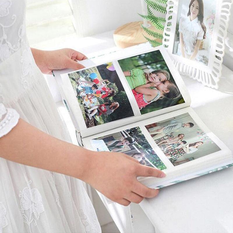 4D Large 6-inch Intert Photo Album 200 Pages Scrapbook Paper Baby Family Scrapbook Albums Wedding Foto Album Scrapbooking Album DIY Memorable Gifts For Loved Ones Stevvex