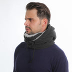 2-in-1 Hat Winter Scarf Windproof And Cold-proof Thickened Warm Cycling Riding Pullover Caps For Women Men Pi-Mart