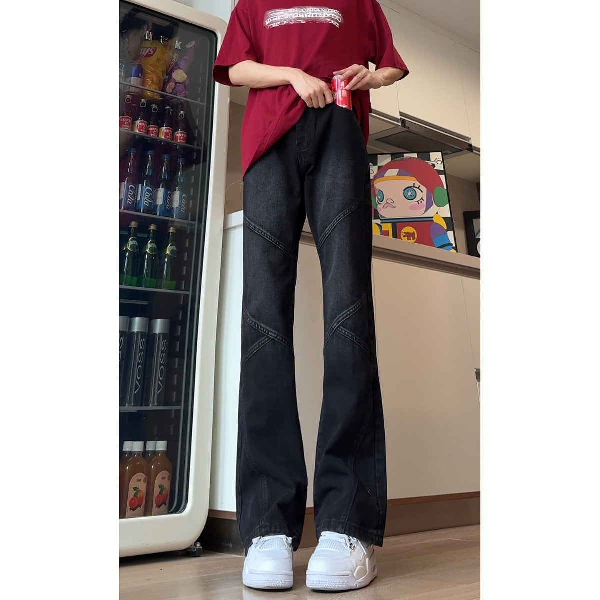 American High Street Jeans Men's Straight Lootquake LLC