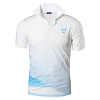 Men's Sports T-shirt Polo Shirt Short Sleeve Red Shirt Golf Tennis Pi-Mart
