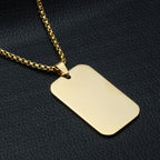 Classic Military Necklace - SJB-DIAMOND ELITES