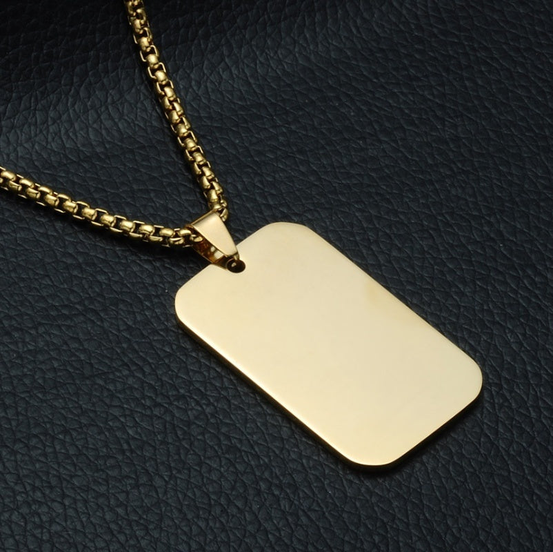 Classic Military Necklace - SJB-DIAMOND ELITES