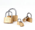 Household Modern Minimalist Small Lock Earth Copper Padlock Pi-Mart