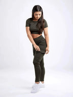 Short-Sleeve Crop Top - SJB-DIAMOND ELITES