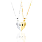 Korean Fashion Magnetic Couple Necklace Pi-Mart