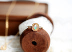 S925 Silver Wheat Ear Of Rice Opal Opal Ring Light Luxury Jewelry Pi-Mart