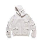 Heavyweight Multi-pocket Sweatshirt Oversize Hoodie Pi-Mart