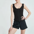 Women's Zip Vest Shapewear Storm Sweatshirt - SJB-DIAMOND ELITES